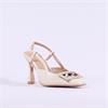 Una Healy Candy Man Brooch Slingback - Cream